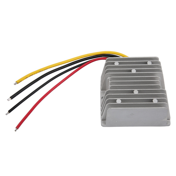 Strømomformer Vanntett 12V til 13,8V 25A Overvåkingsregulator for Bilstrøm 5A 10A