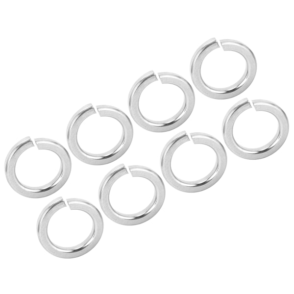 200 stk M8 delte låseskiver 304 rustfritt stål 0,5 tommer ytre diameter festemaskinvare for maskinindustrien
