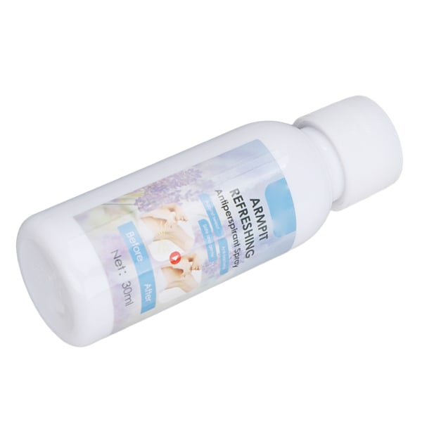 Armpit Antiperspirant Spray 30ml Lavendel Naturlig Sikker Antiperspirant Antibakteriel Antiperspirant Deodorant til Armhulen