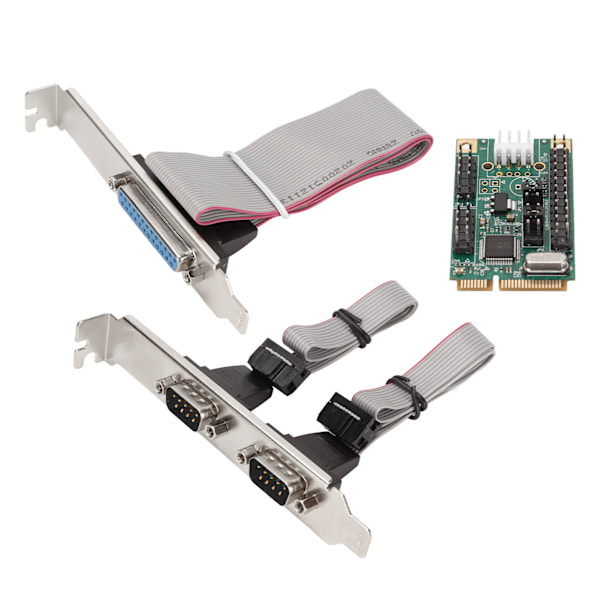 MiniPCIE-expansionskort seriell parallell stöd Full Duplex Half Duplex CH382L Chip PCI Express seriell kort med CD