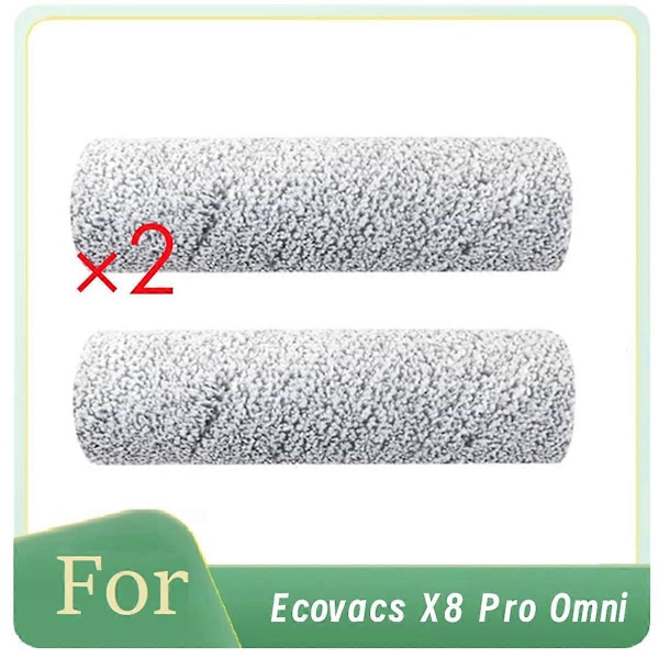 2 Rullalappua X8 Pro Omni Enhanced Cleaning -laitteeseen