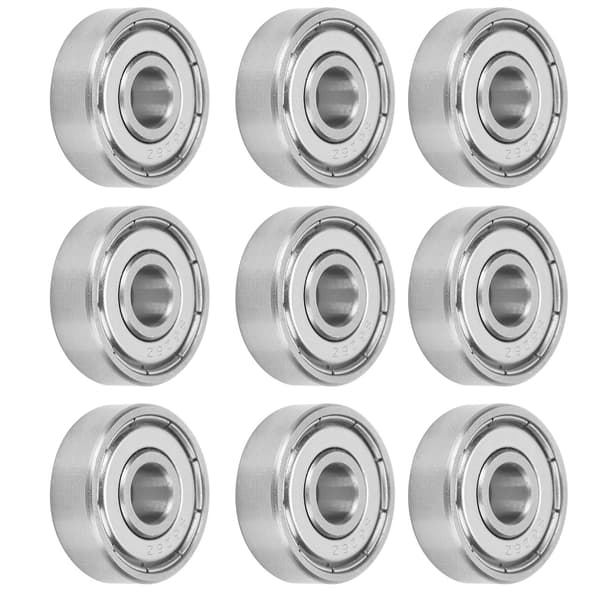10 stk. S626Z 6x19x6MM Kulelager i rustfritt stål for rulleskøyteutstyr