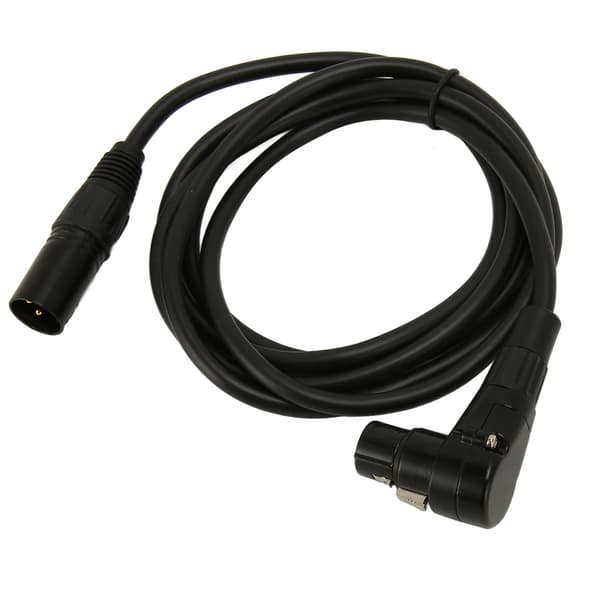 XLR til XLR Kabel Lige Han til Albue Hun 3 Pin HiFi Lyd XLR Balanceret Ledning til Mikrofon Højttaler 2m