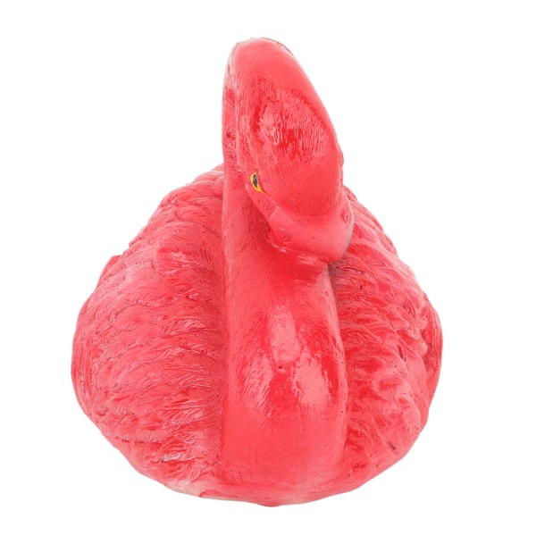 Flamingo Dekorationer Flytande Flamingo Prydnader för Fiskdamm Fisk Tank Bakgård Uteplats Gräsmatta Liten Röd Vilande Flamingo