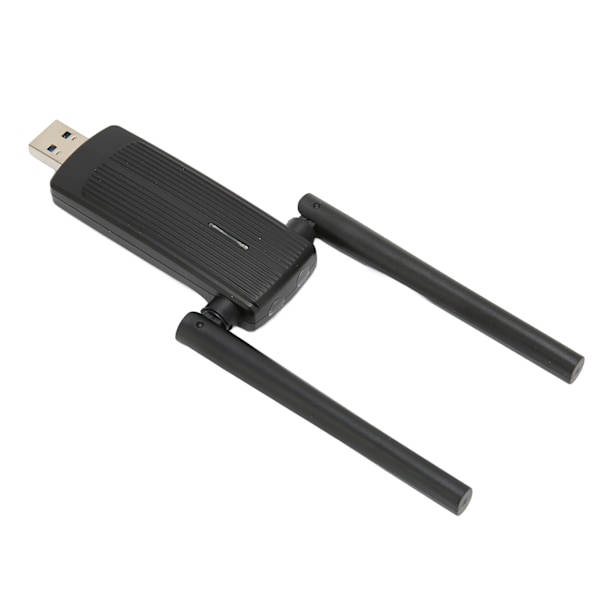 Wifi 6-adapter 2,4G 573,5 Mbps 5G 1201 Mbps Dual Band WiFi 6 USB3.0 Trådlöst Nätverkskort för Stationär Dator Bärbar Dator