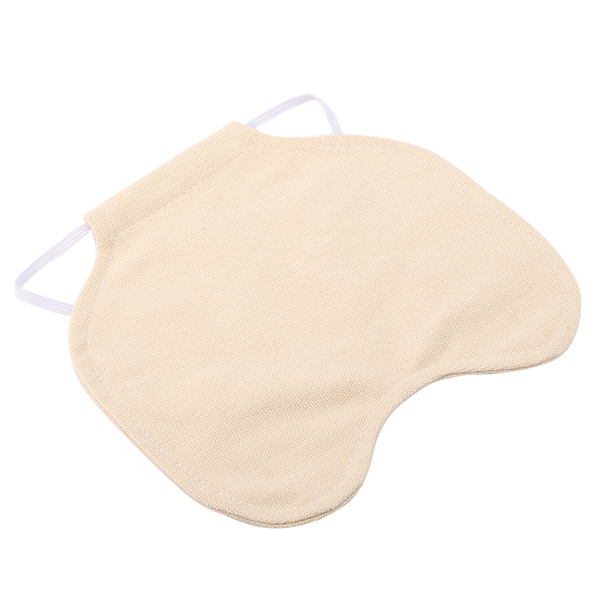 Fjäderfjädersskydd Fixer Bakre Vingsskydd Höna Kycklingsadel Förkläde Dubbel Jacka(20x19.5cm) Khaki