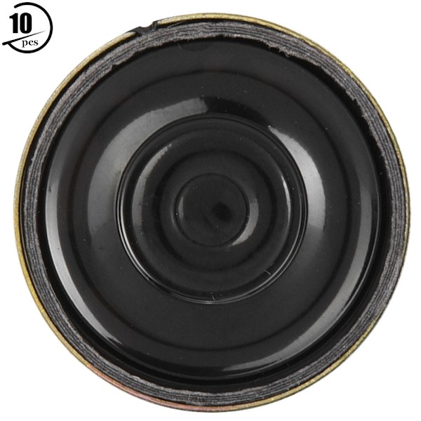 10pcs 32mm 8Ω 0.5W Round Speaker Horn Audio Loudspeaker Repair Parts