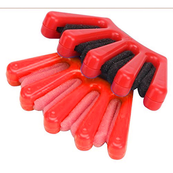 Bärbar roller-hårstylingverktyg gör-det-själv Brudhårflätning Twist Braid Maker Röd