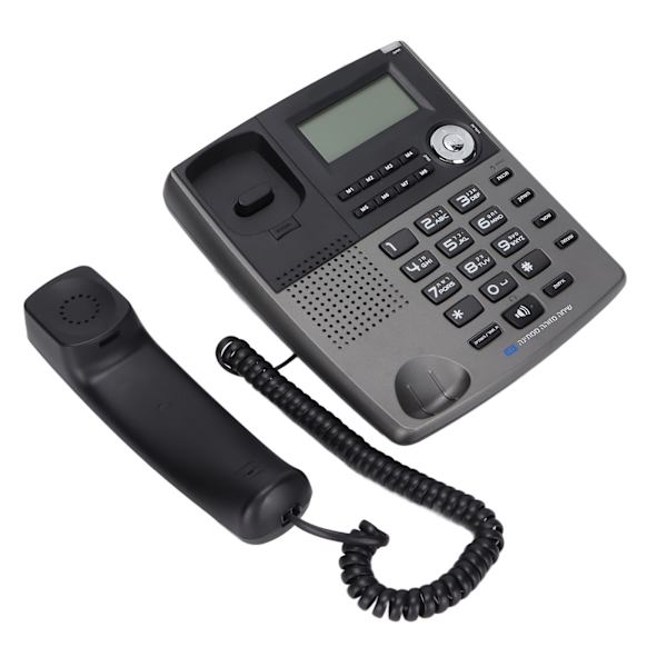Telefon med ledning og høyttalertelefon Ekstra stor vippebar display Kablet telefon for hjem hotell kontor