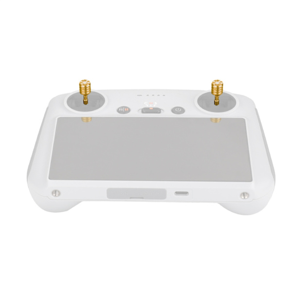2 st fjärrkontroll joystick i aluminiumlegering tumme spak kompatibel med DJI Mini 3 Pro drönartillbehör
