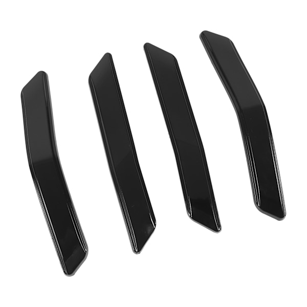 4 st Car Door Edge Guards Anti Scratch Protector Trim ersättning för Tesla Mode Y 2021 till 2023 Svart