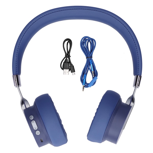 Bluetooth-hodetelefoner med støyreduksjon, trådløst musikkheadset for dataspill, for kvinner
