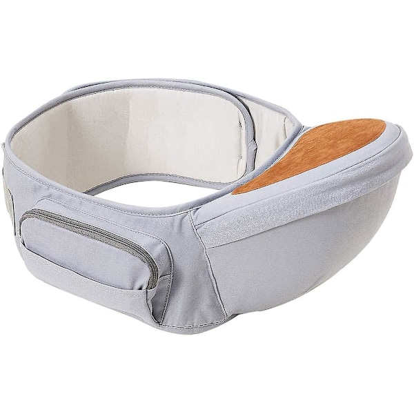 Dww-porte-bb Ventral Ergonomisk Höftsits Pall, Lätt och Andningsbar Ren Bomull, Maximal Bälteslängd 125cm Idealisk För N