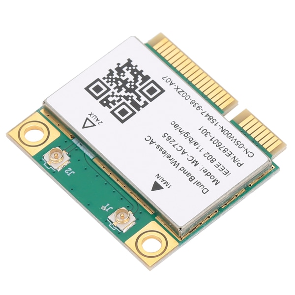 Nätverkskort Mini PCIE Gigabit DualBand för Bluetooth 4.2 Wireless Wifi MCAC7265