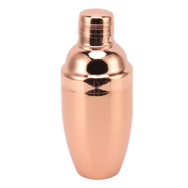 Barkocktailshaker Rostfritt Stål Rostfri Kök Bartender Blandade Drycker Mjölkte Shakerkopp Roséguld