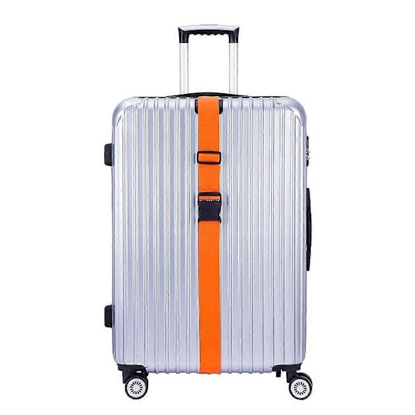 Bagageremmar för Resväskor, 4-Pack, Orange