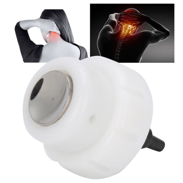Massage Probe Udskiftningstilbehør til Shockwave Therapy Smertelindring ED Fysioterapi Maskine 20mm Konkav Probe