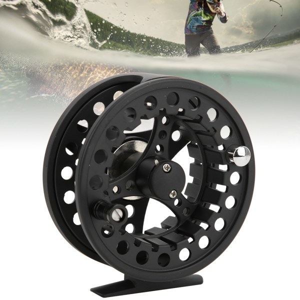 Fluefiske Helt Metall Trykkstøpt Lager Gapless Wire Wheel Line Reel Tackle(7/8 )