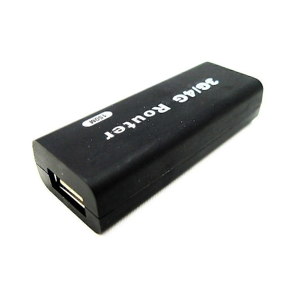 Mini Bærbar 3G/4G WiFi Wlan Hotspot WiFi Hotspot 150Mbps RJ45 USB Trådløs Router med USB-kabel