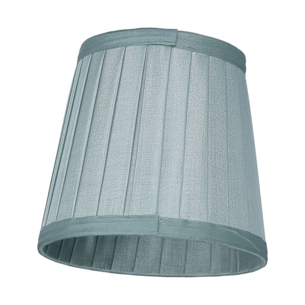 E14 Tyg Lampskärm Soft Clip On Green Tyg Cover för Hotell Halls sovrum
