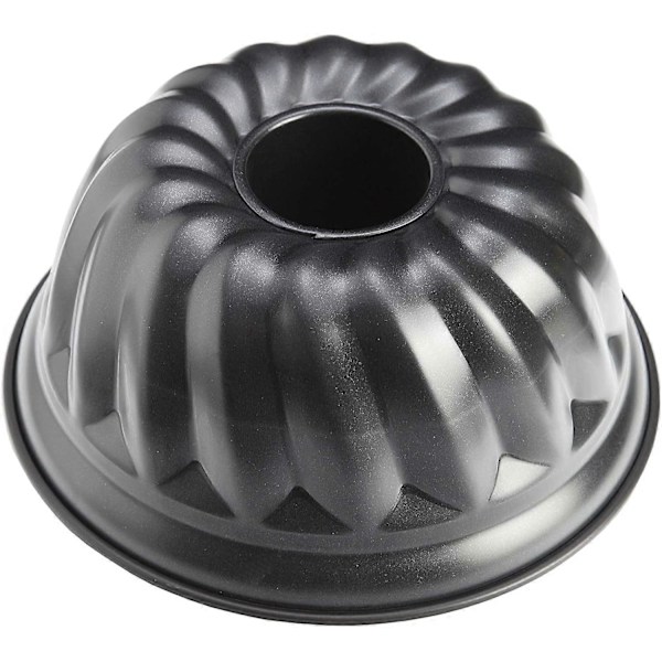 Kurpitsakakkuvuoka 24 cm, ruostumaton teräs, metallinen musta, 24 x 24 x 6,5
