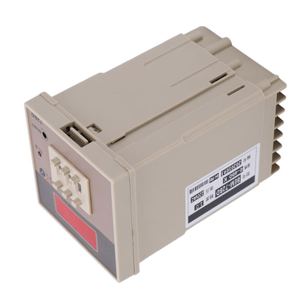 BERM Temperaturregulator Digital Display Regulator 0-400℃ Skydd Detekteringsenhet 220V