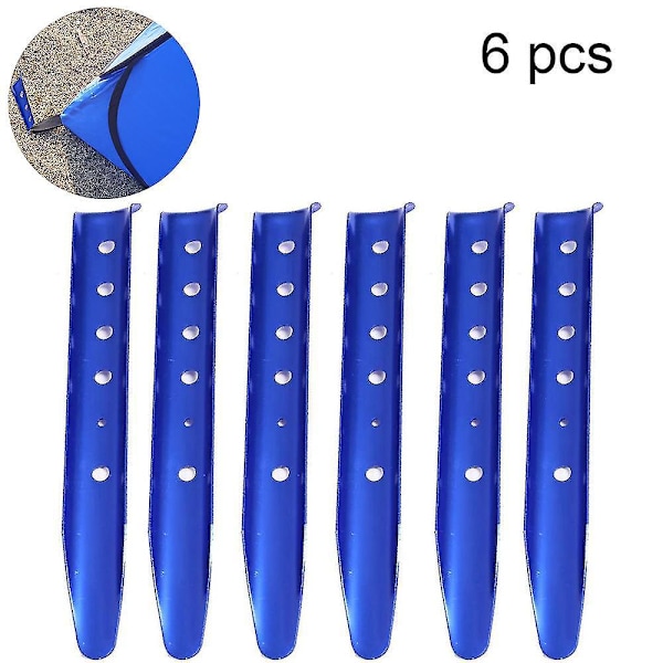 Snø- og sandteltplugger - Aluminium teltplugger lettvekts for camping, fotturer og backpacking