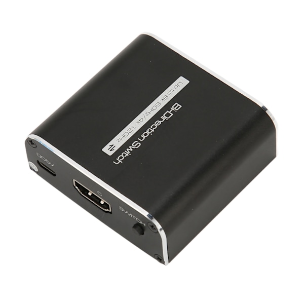 8K HD Multimedia Interface Bi Direction Switch 48Gbps 4K 120Hz HD Multimedia Interface Splitter 2 i 1 ut for PS4 for Xbox