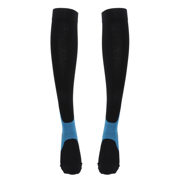 Outdoor Sports Gradient Function Kompressiosukat Sukat Pohkeen hiha pyöräilymaratoniin (Motif X vert foncé L)
