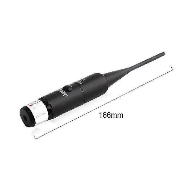 Laser Calibrator Aluminiumlegering Calibrator Dreiefri Laser Calibrator 8-hulls Justerbar Adapter For 0.177 Til 0.50 Kaliber -GSL Rød Laser