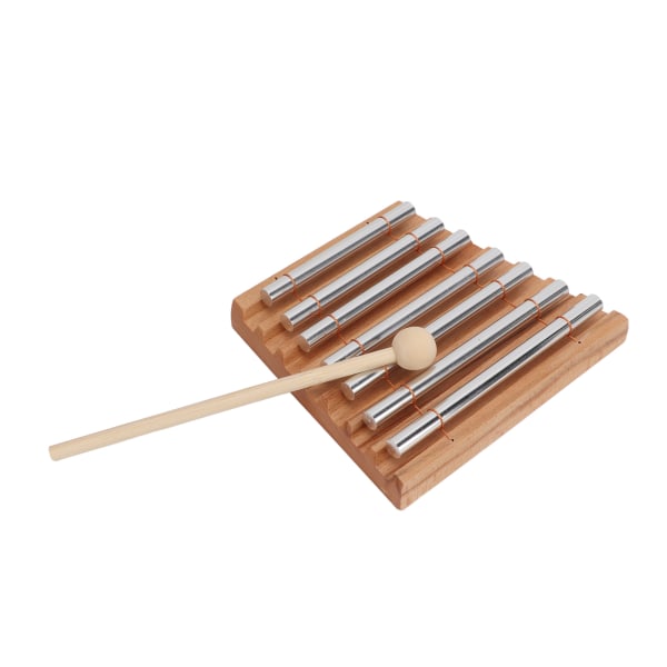 Energy Chime 7 Tone Hand Chimes Percussion Instrument med Mallet til klasseværelsesledelse