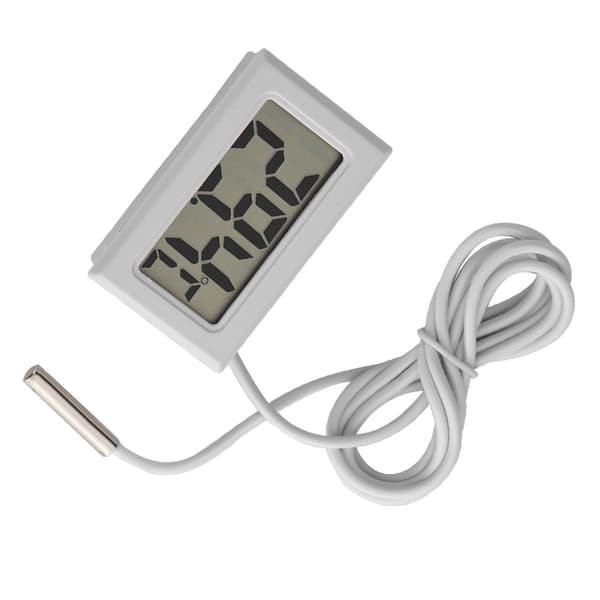 Mini LED-skjerm Digitalt temperaturmåler Probesensor Digitalt LCD-termometer