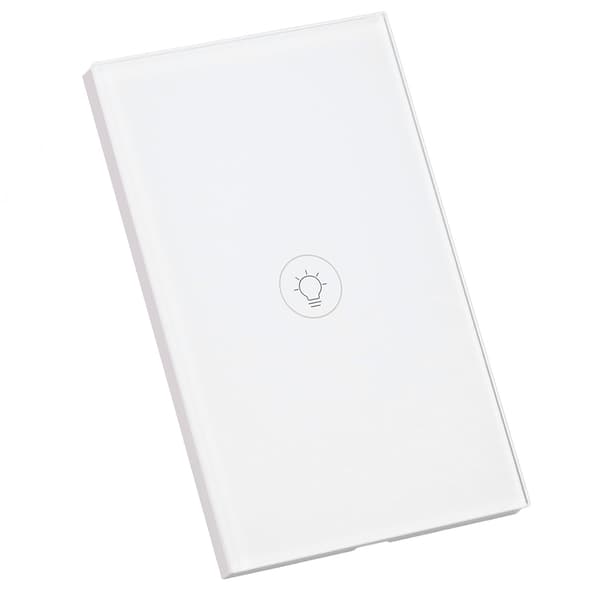 Smart dæmperkontakt 1-vejs smart lysberøringskontakt med timerfunktion til Tuya til ZigBee US-stik 90-250V