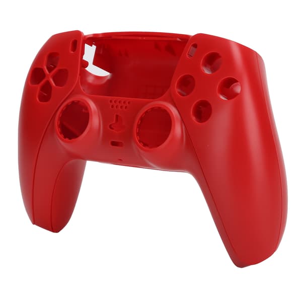 Udskiftning af spilcontroller-husdæksel med skruetrækker til PS5 Gamepad-rød
