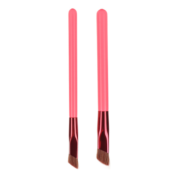2-pack professionella, ergonomiska ögonbrynsborstar med mjuka fibrer
