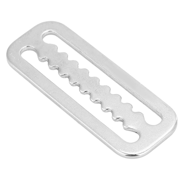 FORTSETT DYKKET Rustfritt stål Vekt Belteholder Clip Skyve Stopper Holder Holder