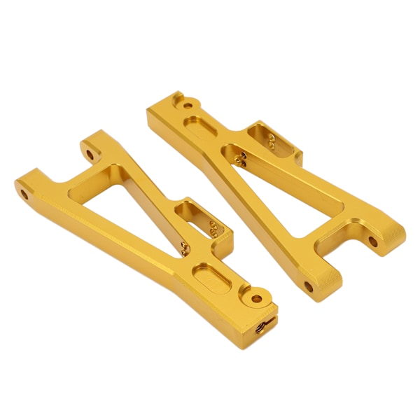 2 stk. forreste og bageste nedre svingarme i aluminiumlegering til JLB 1/10 biltrucks-serie guld