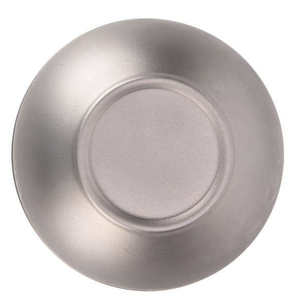 Bärbar Ti Bowl Drop High Hardness Ti Bowl för utomhuscamping Picnic Vandring Medium Storlek