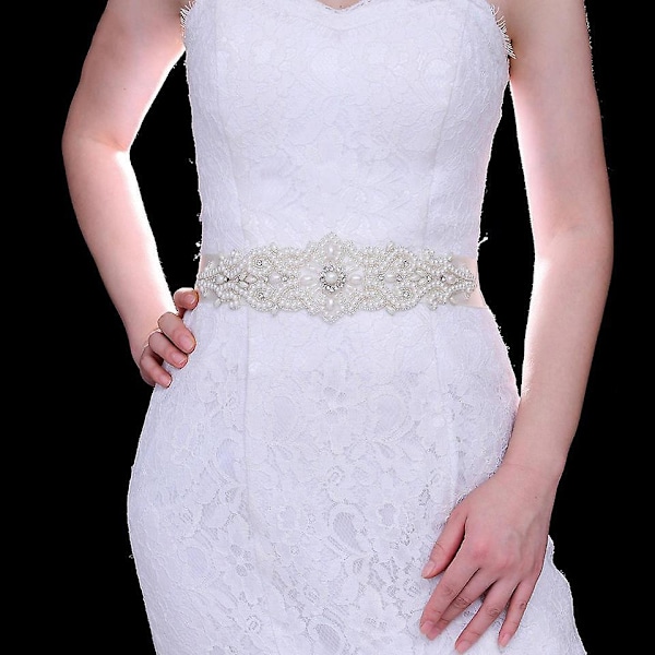 Perle Bryllupsbelte - Elegant Bryllupsbånd for Bruder og Brudepiker