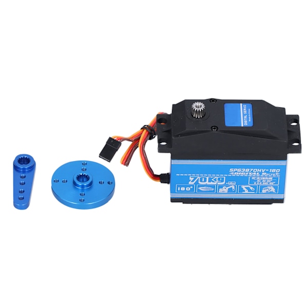 SPG3870HV‑180 asteen alumiiniseosvaihdeservo 1:5 kauko-ohjattaviin autoihin ja veneisiin