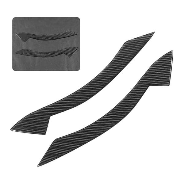 Par Kolfiber Strålkastarögonbryn Ögonlock Enkel Installation Passar för Z4 E89 2009‑2015