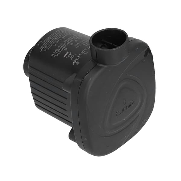 Luftpump DC12V 50W 2 Funktionella Munstycken Lättviktig Inflatorpump för Gummibåt
