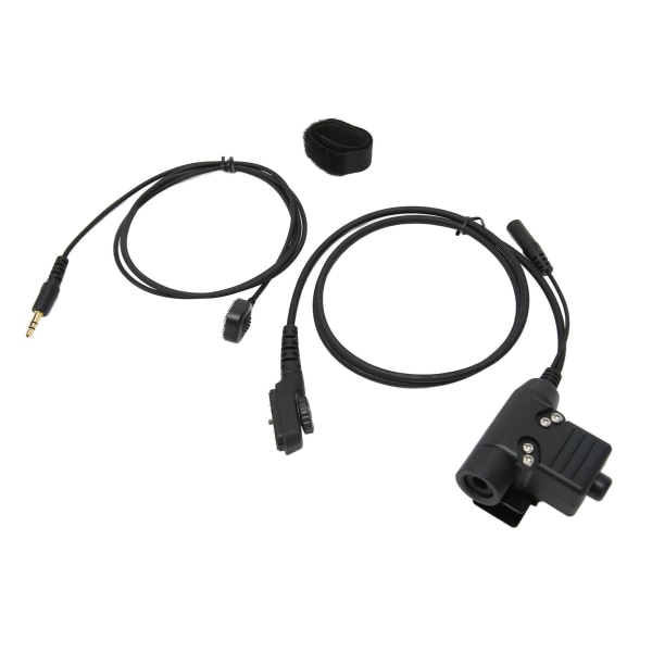 Walkie Talkie Push to Talk-kontakt 2-vägs radio handhållen mikrofon U94 PTT hörlursadapter för Hytera PD780