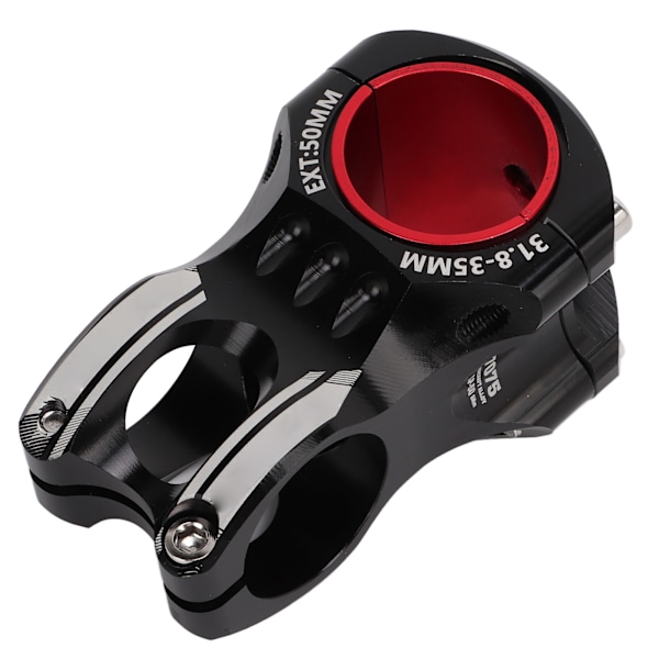 Cykelstam Fin utförande Dubbel ihålig design Anodiseringsprocess Ultralätt stam för Mountain Road Bikes