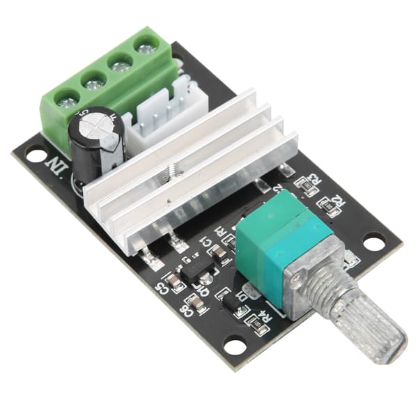 DC Motor Hastighetskontrollmodul PWM Justerbar Bryter CW CCW Kontroller Driver DC6V/12V/24V 3A