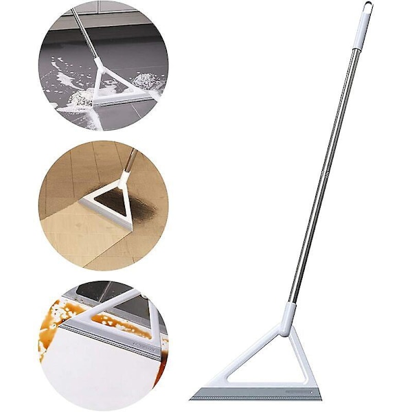 Silikon Magisk Kost Teleskopisk Kost 2 i 1 for Gulv Vinduer Fliser Glassgulv 99cm