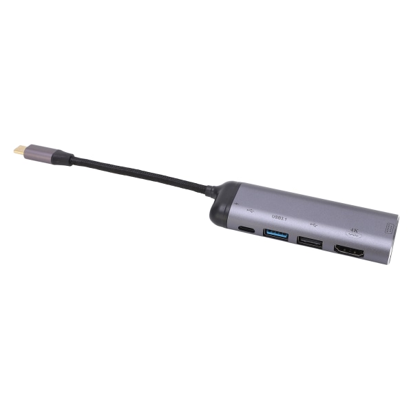 6 in 1 USB C -keskitin VGA USB3.1 USB2.0 TYYPPI C2.0 PD100 Type C telakointiasema kannettavalle tietokoneelle