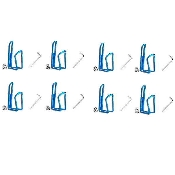 Blå Sykkel Flaskeholder Kompatibel Med Enhver Standard Vannflaske