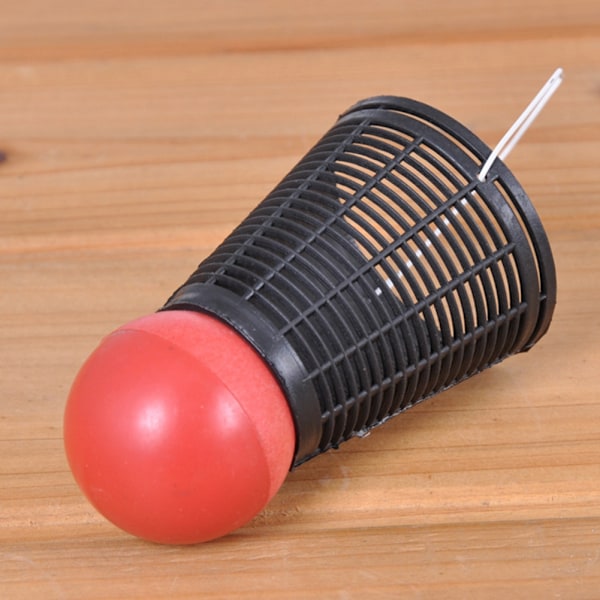 Fiskefoder Badminton Form Lockbete Fiskefoder Fiskeutrustning Verktyg