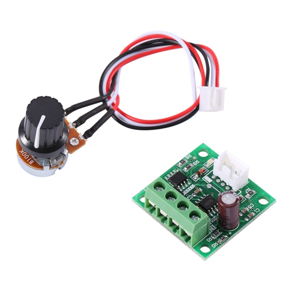 Lågspännings DC 1,8V till 15V 2A Mini PWM Motorhastighetsregulator Regulator Kontrollmodul